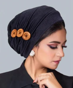 SHEIN Solid Color Head Wraps Elastic Beanies Hats Chemo Cap