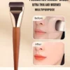 SHEIN 1pc Ultra-Thin Flat Headed Brush, Multi-Functional Face Makeup Tool