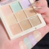 SHEIN ErshiQi 9 Colors Concealer Palette For Blemishes, Dark Circles