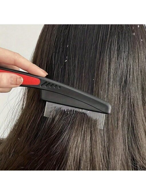 SHEIN Premium Stainless Steel Comb Effective Dandruff Remover