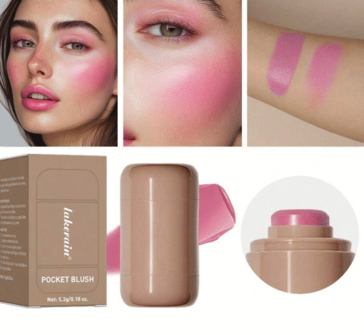 SHEIN lakerain Lakerain Pocket Blush, Creamy Stick Blush