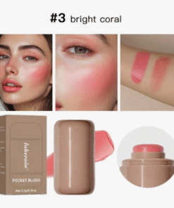 SHEIN lakerain Lakerain Pocket Blush, Creamy Stick Blush#3