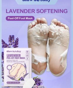 SHEIN SlowSunday Lavender Peel-Off Foot Mask