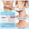 SHEIN TOEDO 5/pcs Hyaluronic Acid Neck Mask Collagen Firming Neck Masks