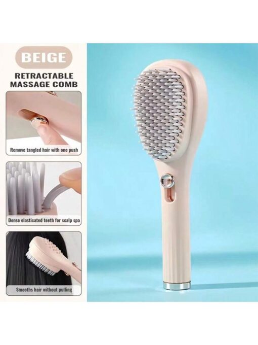 SHEIN Telescopic Comb Magic Comb Household Scalp Cleaning Special Anti Static Portable Fluffy