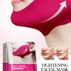 SHEIN V-Shape Face Lifting Mask, Tightens Double Chin, Moisturizing Facial Mask