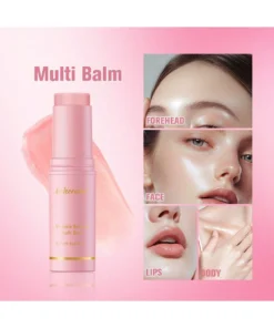 SHEIN lakerain 1PC Moisturizing Wrinkle Bounce Multi Balm Collagen Multi Balm Stick